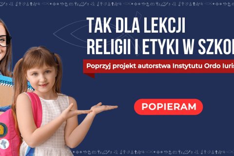 Tak dla religii i etyki w szkole!